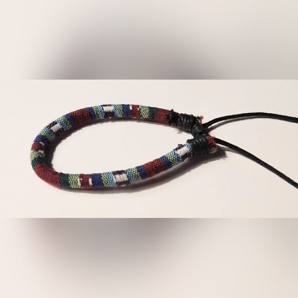 Men's bracelet stripped punk new d76 - Picture 1 of 1